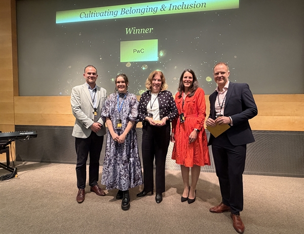 Winner of the Cultivating Belonging and Inclusion Thriving At Work Award