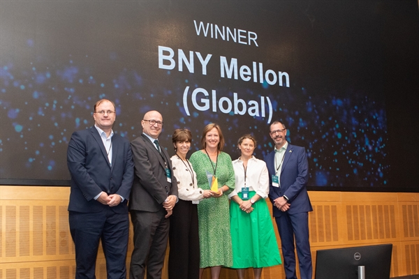 BNY wins MindForward Alliance Thriving at Work Award Organisational Leadership Award