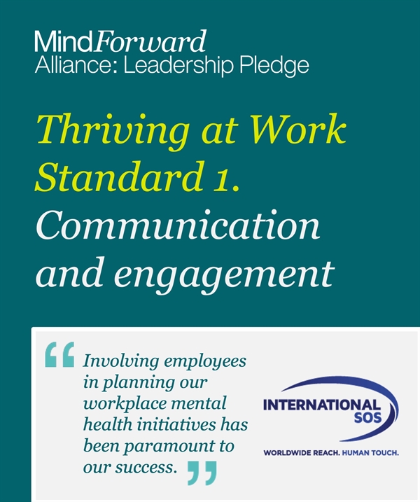 Thriving at Work Case Study Standard 1: International SOS 'Communication and Engagement'