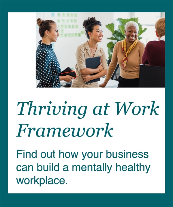 MindForward Alliance launches Framework to support organisations to build mentally healthy workplaces