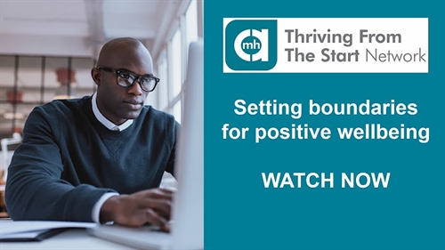 Setting boundaries for positive wellbeing